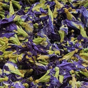 Blue Butterfly Pea Flowers ♡ (Organic & Dried): Stress Relief + Skin Healing + Brain Health + Natural Food Coloring + Approx. 25 Servings